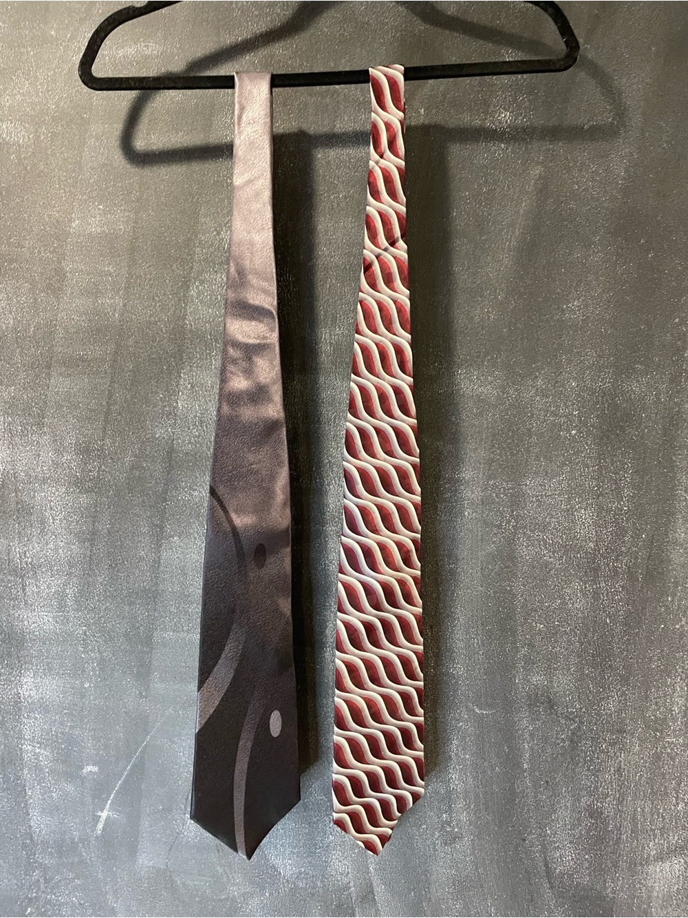 Lot of 2 Pierre Cardin 100% Silk Neckties Quiet Luxury Designer Tie Set